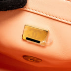 CHANEL PEARL CRUSH MINI RECTANGULAR FLAP BAG LAMBSKIN PINK GHW (MICROCHIP)