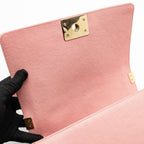 CHANEL MEDIUM BOY BAG CAVIAR PINK LGHW