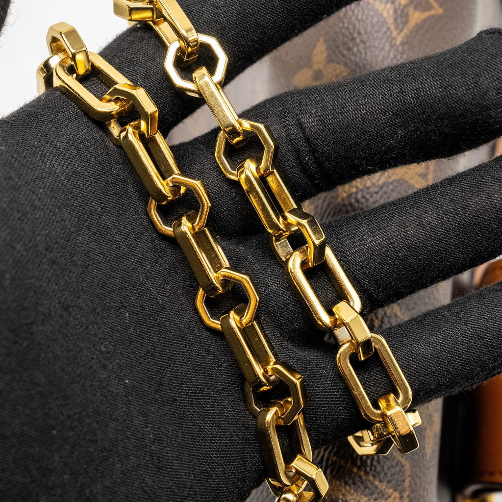 LOUIS VUITTON DAUPHINE MM MONOGRAM CANVAS GHW
