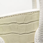 Hermes Birkin 20 Faubourg Snow Matt Alligator / Togo / Epsom/ Swift beton SHW