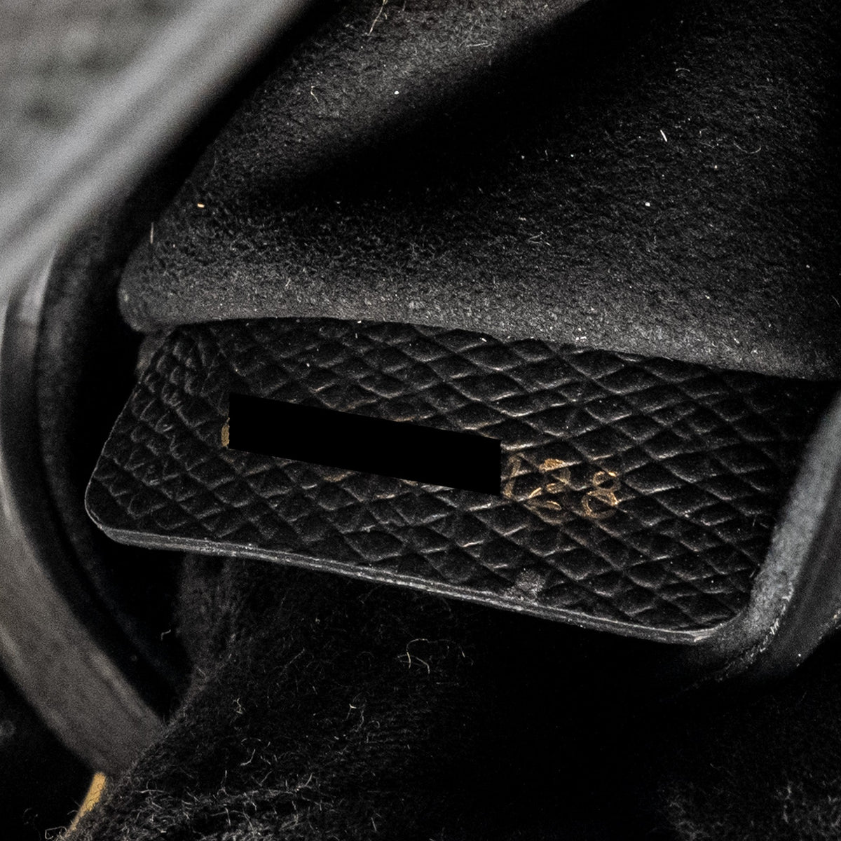 DIOR MINI SADDLE BAG CALFSKIN BLACK GHW