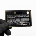 CHANEL MINI 2.55 REISSUE AGED CALFSKIN BLACK GHW