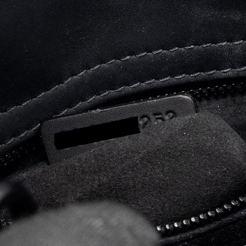 DIOR MINI LADY DIOR CALFSKIN SO BLACK