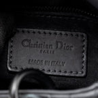 DIOR MINI LADY DIOR CALFSKIN SO BLACK