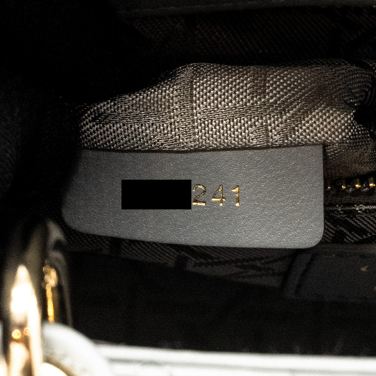 DIOR MY ABC SMALL LADY DIOR LAMBSKIN GREY LGHW