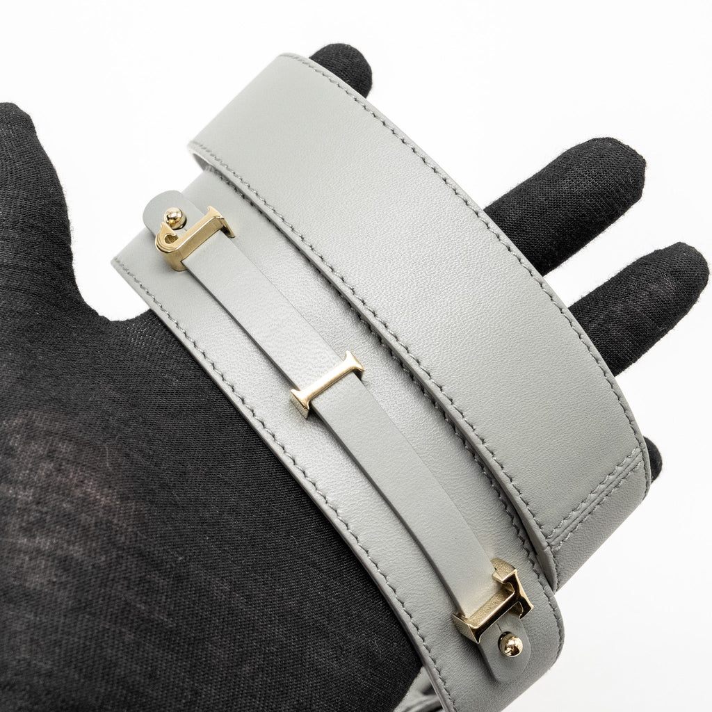 DIOR MY ABC SMALL LADY DIOR LAMBSKIN GREY LGHW
