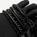 CHANEL MINI 22 BAG CALFSKIN SO BLACK (MICROCHIP)