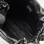 CHANEL MINI 22 BAG CALFSKIN SO BLACK (MICROCHIP)