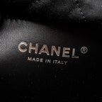CHANEL MINI 22 BAG CALFSKIN SO BLACK (MICROCHIP)
