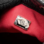 CHANEL SMALL GABRIELLE BACKPACK CALFSKIN BLACK MULTICOLOUR HARDWARE (MICROCHIP)