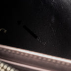 DIOR MISS DIOR PROMENADE POUCH BAG LAMBSKIN BLACK SHW
