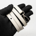 PRADA SAFFIANO MONOCHROME BAG WHITE SHW