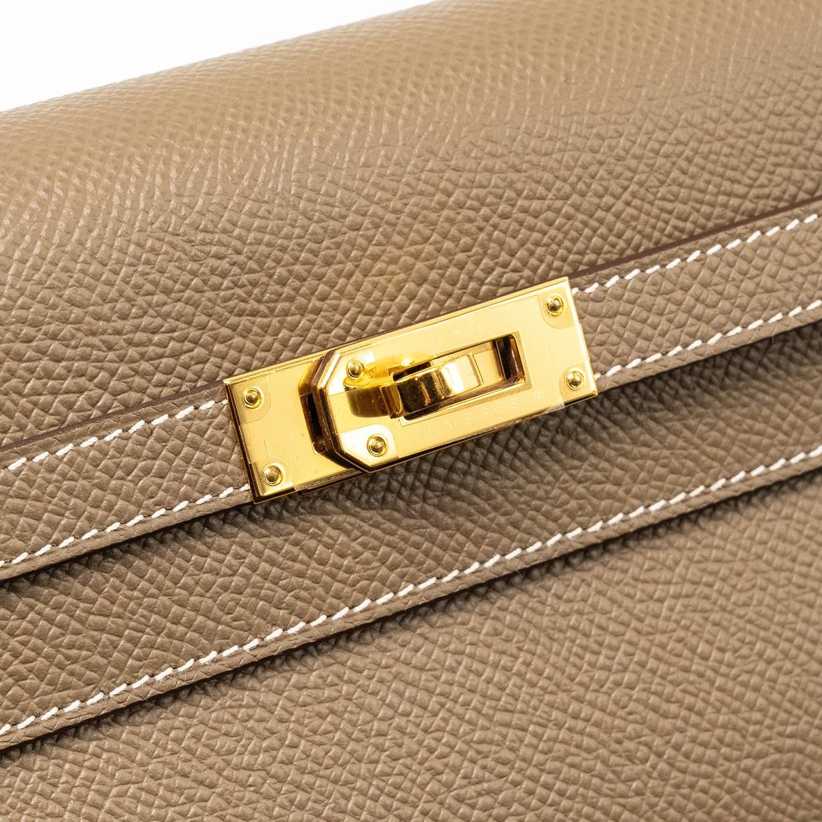 Hermes Kelly To Go Epsom Etoupe GHW