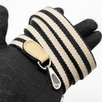 Hermes Mini Evelyne Clemence Beige Marfa with Multicolour Strap SHW