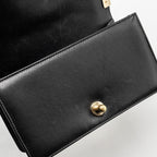 CHANEL SMALL BOY BAG LAMBSKIN BLACK GHW