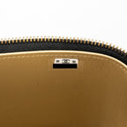 CHANEL PEARL CRUSH LONG VANITY CASE LAMBSKIN BLACK GHW (MICROCHIP)