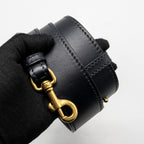 DIOR ADDICT VERTICAL MESSENGER BAG OBLIQUE CANVAS BLUE GHW