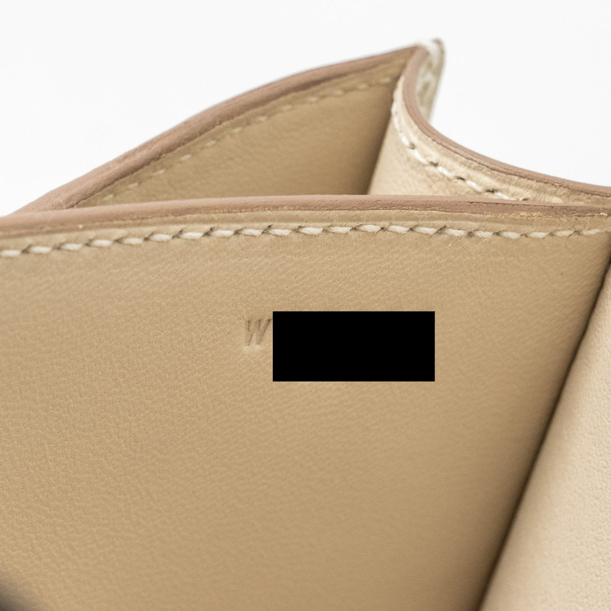 HERMES MINI CONSTANCE EPSOM CRAIE GHW