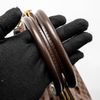 LOUIS VUITTON TREVI GM HANDBAG DAMIER EBENE GHW