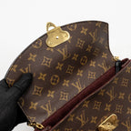 LOUIS VUITTON SAINT PLACIDE MONOGRAM CANVAS RASPBERRY GHW