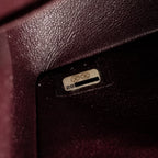 CHANEL  MEDIUM CLASSIC DOUBLE  FLAP BAG LAMBSKIN BLACK GHW