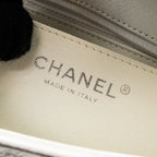 CHANEL MINI RECTANGULAR BAG FLAP BAG CAVIAR WHITE SHW