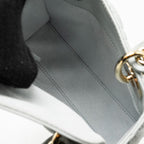 DIOR MINI LADY DIOR LAMBSKIN LIGHT BLUE LGHW