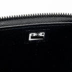 CHANEL LONG VANITY CASE LAMBSKIN SO BLACK (MICROCHIP)