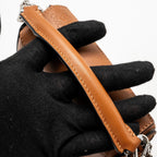 LOEWE NANO PUZZLE BAG CALFSKIN BROWN SHW