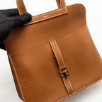 Hermes Halzan 25 Clemence Gold GHW