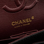 CHANEL SMALL CLASSIC DOUBLE FLAP BAG CAVIAR BLACK GHW