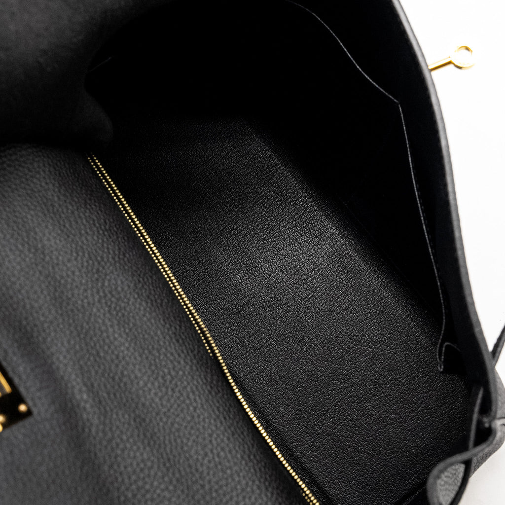 Hermes Kelly 32 Togo Black GHW