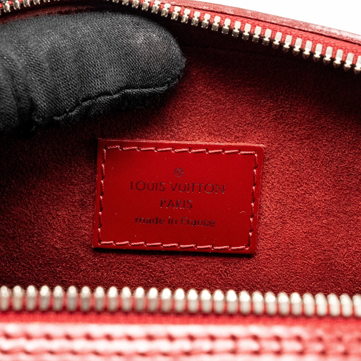 LOUIS VUITTON JASMINE BOSTON BAG EPI RED SHW