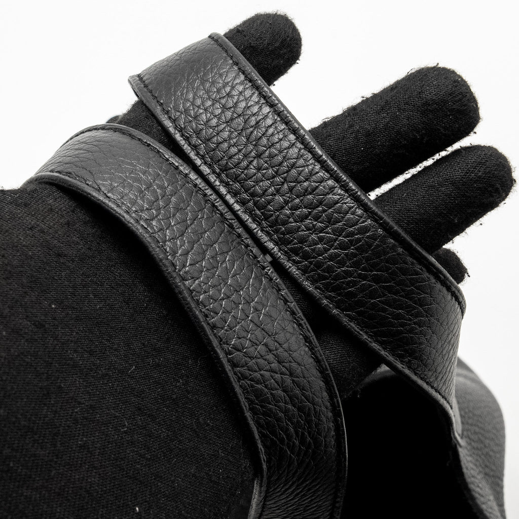 HERMES PICOTIN 22 LOCK BAG CLEMENCE BLACK GHW