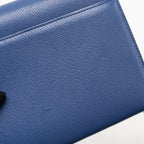 Hermes Mini Verrou Chèvre Mysore Blue Brighton SHW
