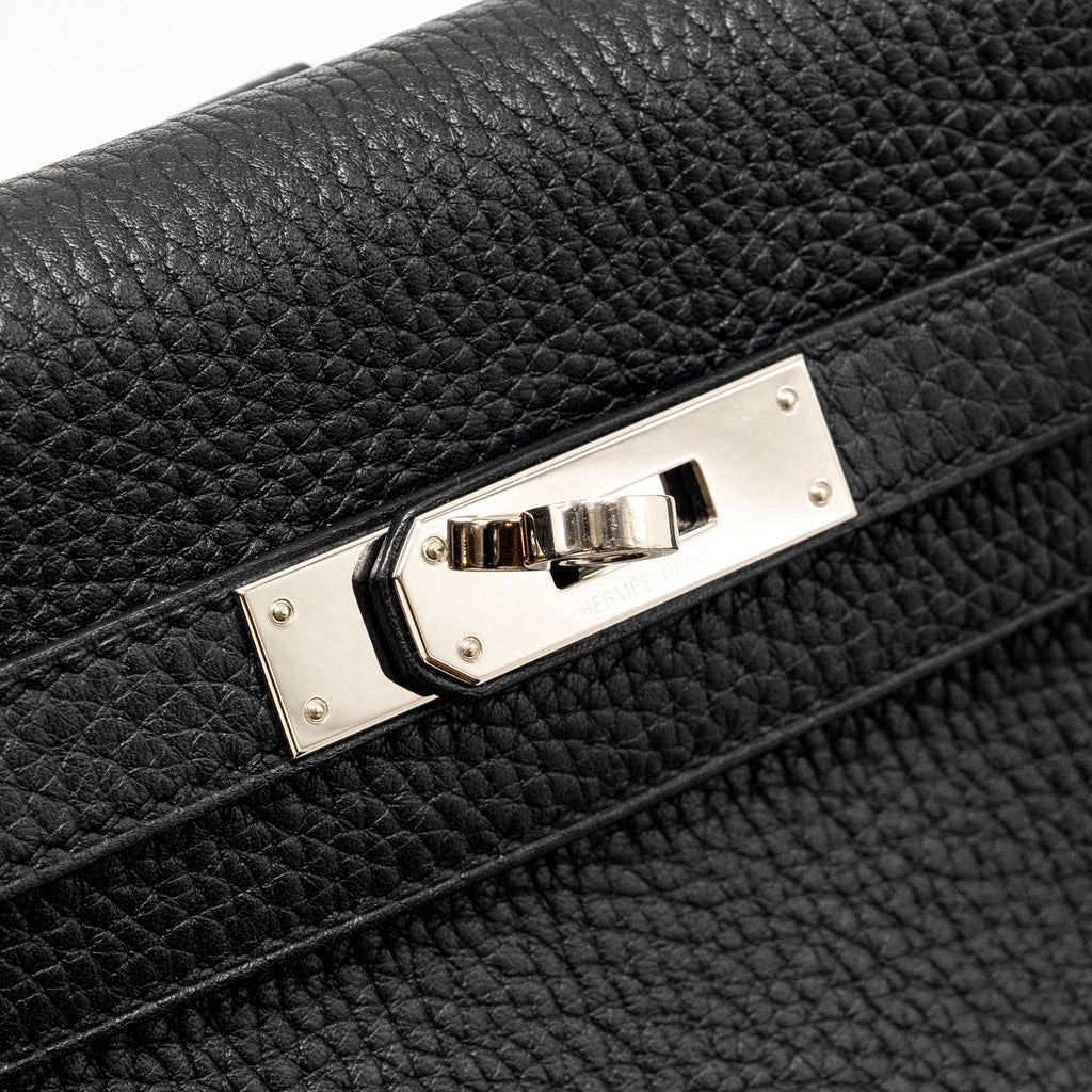 HERMES KELLY ADO BACKPACK CLEMENCE BLACK SHW