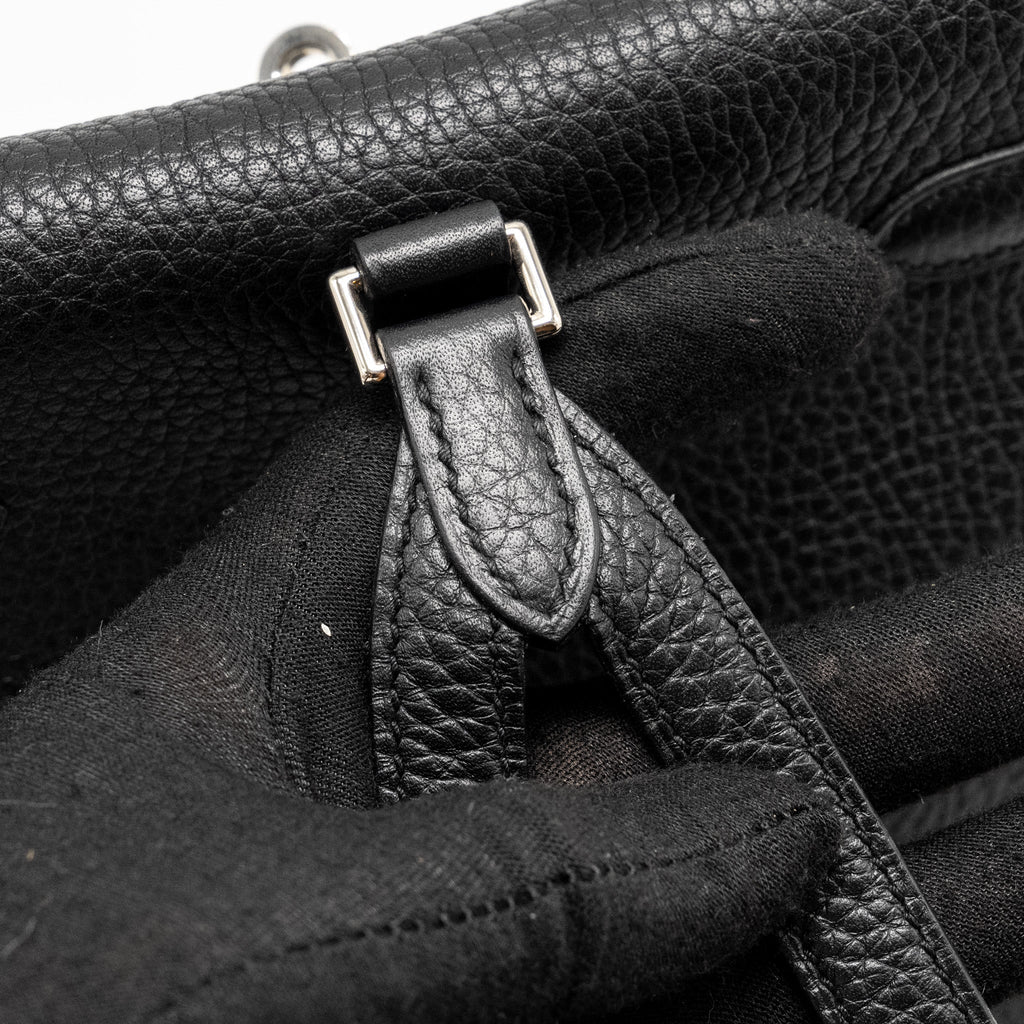 HERMES KELLY ADO BACKPACK CLEMENCE BLACK SHW