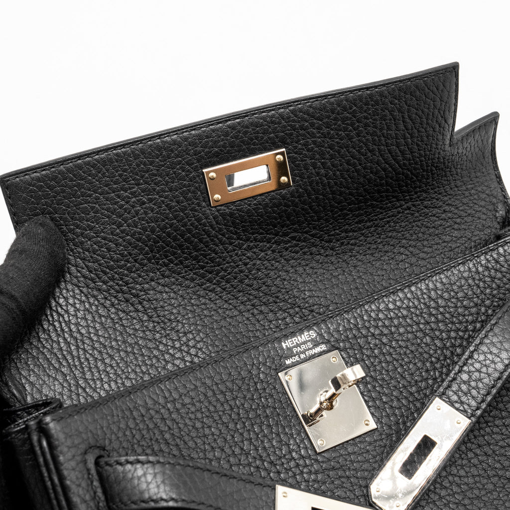 HERMES KELLY ADO BACKPACK CLEMENCE BLACK SHW