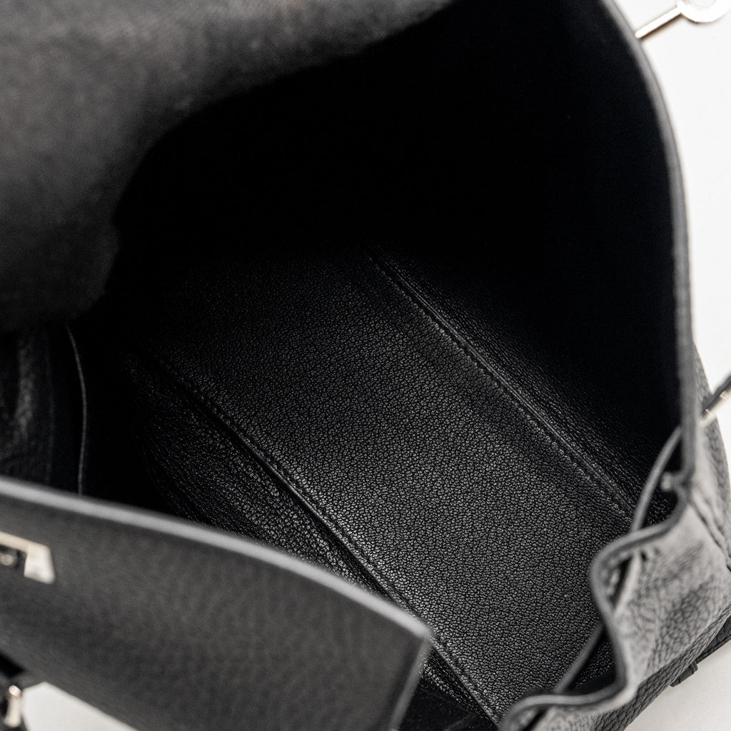 HERMES KELLY ADO BACKPACK CLEMENCE BLACK SHW