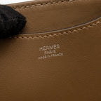 HERMES IN-THE-LOOP 18 BAG CANVAS / SWIFT ECRU-BEIGE/ BEIGE DE WEIMAR SHW