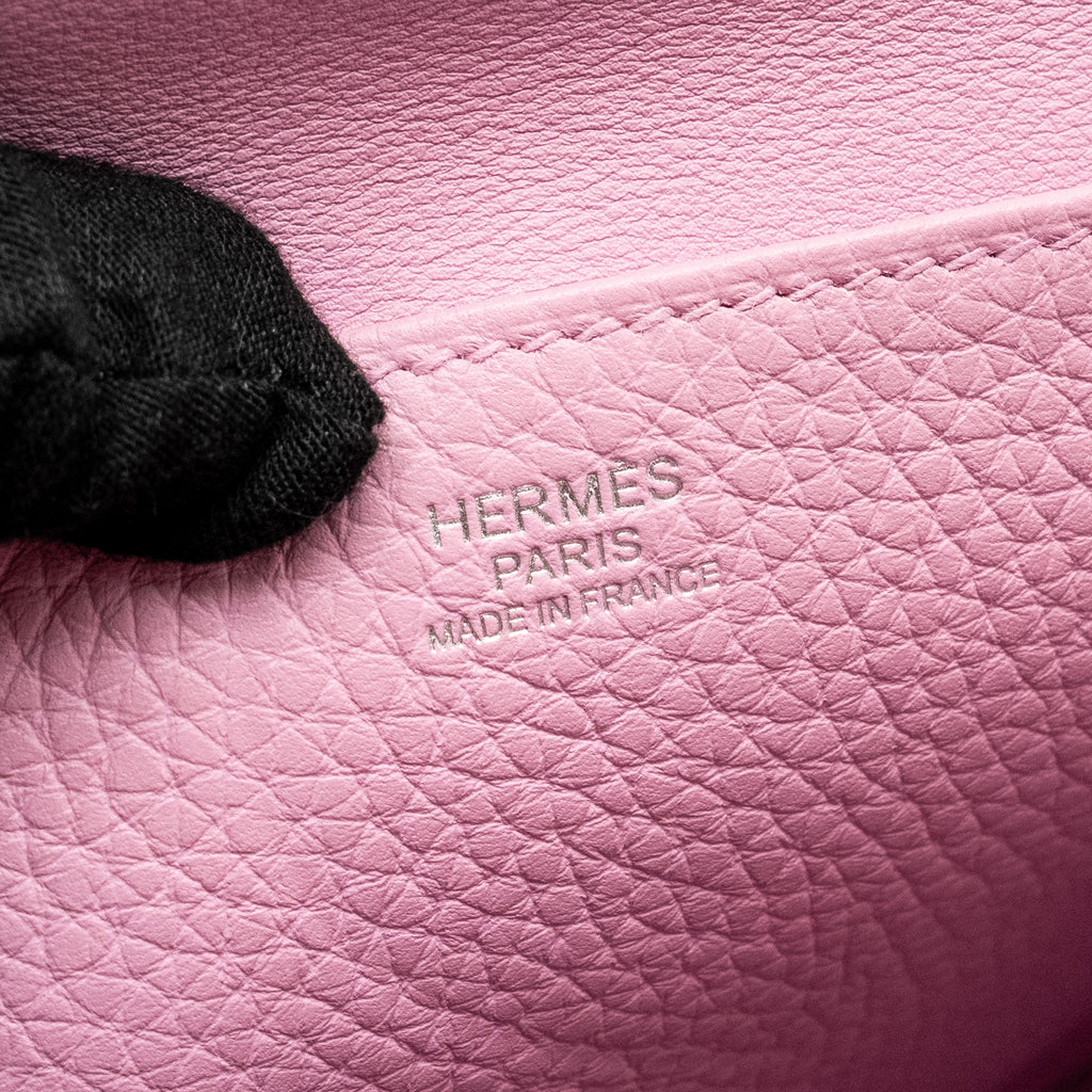 Hermes Halzan 25 Clemence X9 Mauve Sylvestre SHW