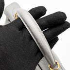 Hermes Kelly 25 Togo Gris Mouette GHW