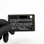CHANEL TOP HANDLE LONG VANITY WITH CHAIN LAMBSKIN BLACK GHW