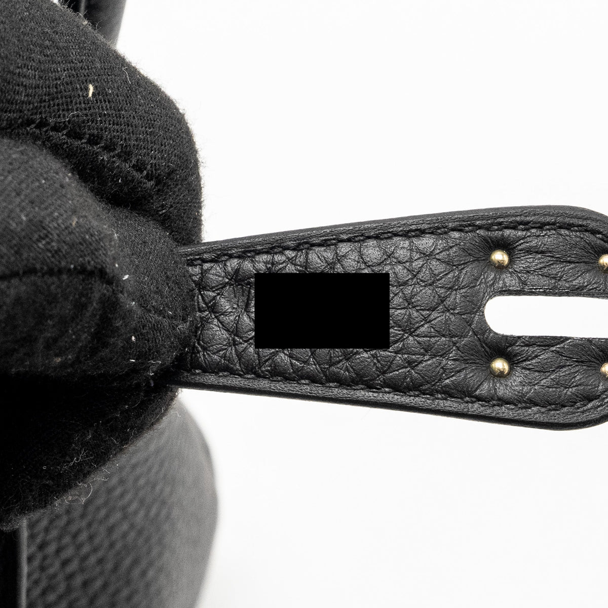 HERMES LINDY 26 CLEMENCE BLACK SHW