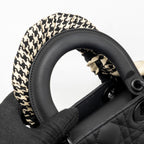 DIOR SMALL MY ABC LADY DIOR CANNAGE CALFSKIN SO BLACK