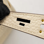 HERMES Lindy 26 Clemence Nata GHW