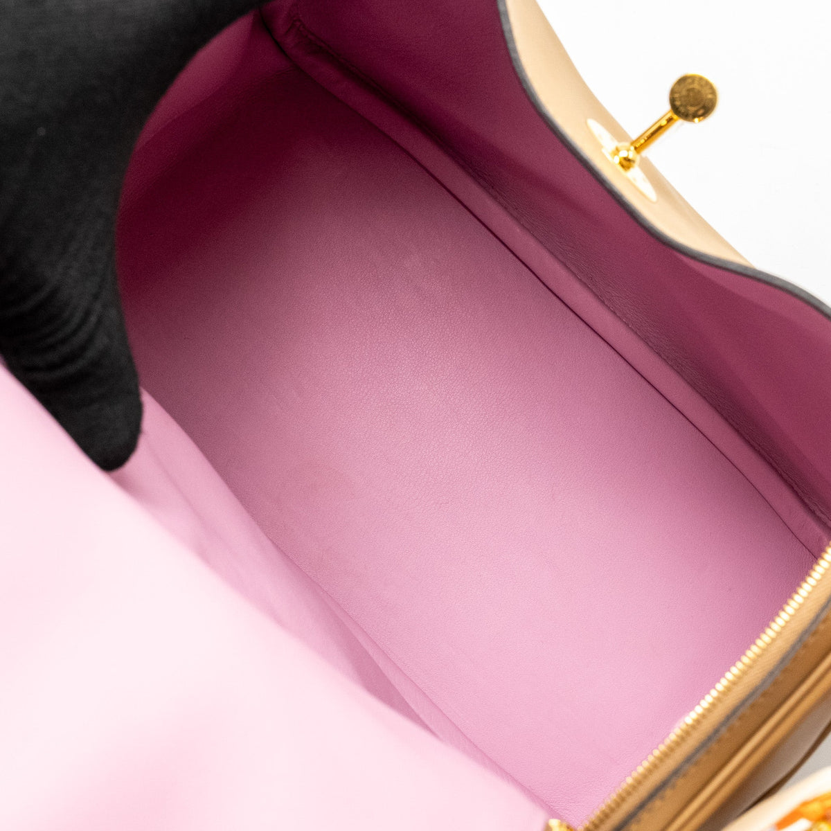 Hermes Lindy 26 Swift Chai / Mauve Sylvestre GHW