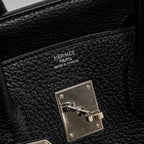 HERMES BIRKIN 30 CLEMENCE BLACK SHW