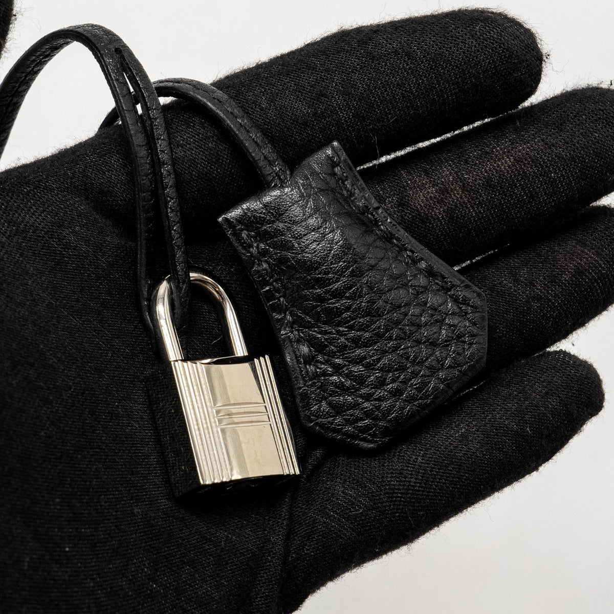 HERMES BIRKIN 30 CLEMENCE BLACK SHW