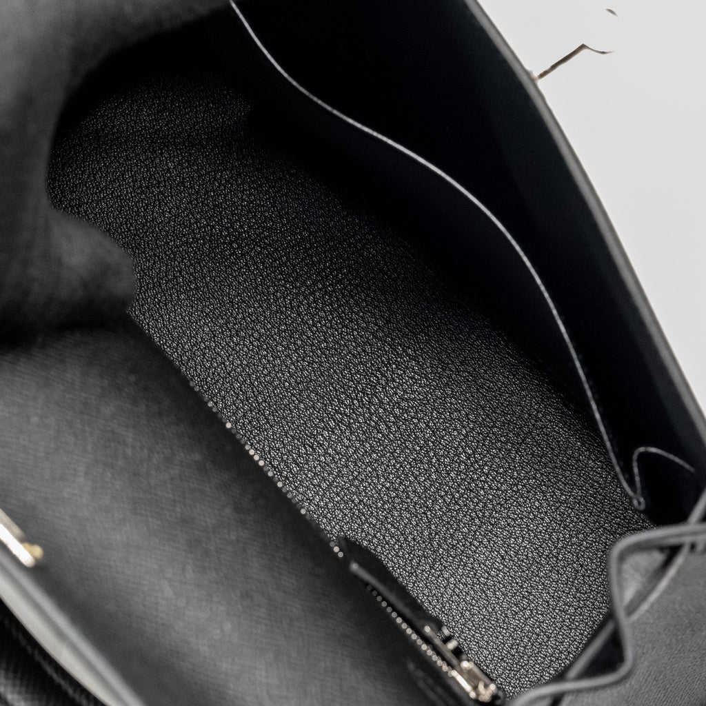 HERMES KELLY 25 EPSOM BLACK SHW